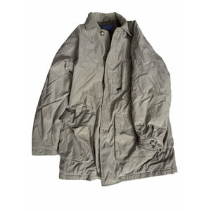 Men's Pendleton Beige Quilted Field Chore Coat Jacket M